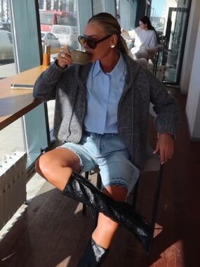 ZARA Z1975 HIGH RISE SHORTS